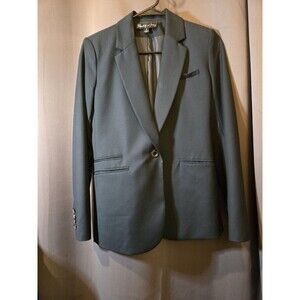 Elizabeth & James Blazer Jacket, Size 2, Dark Green Teal